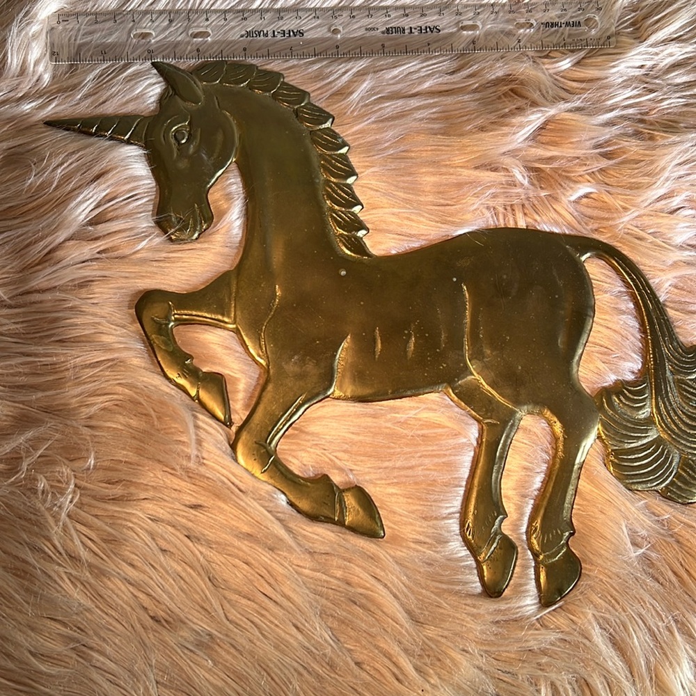 Magical solid brass UNICORN